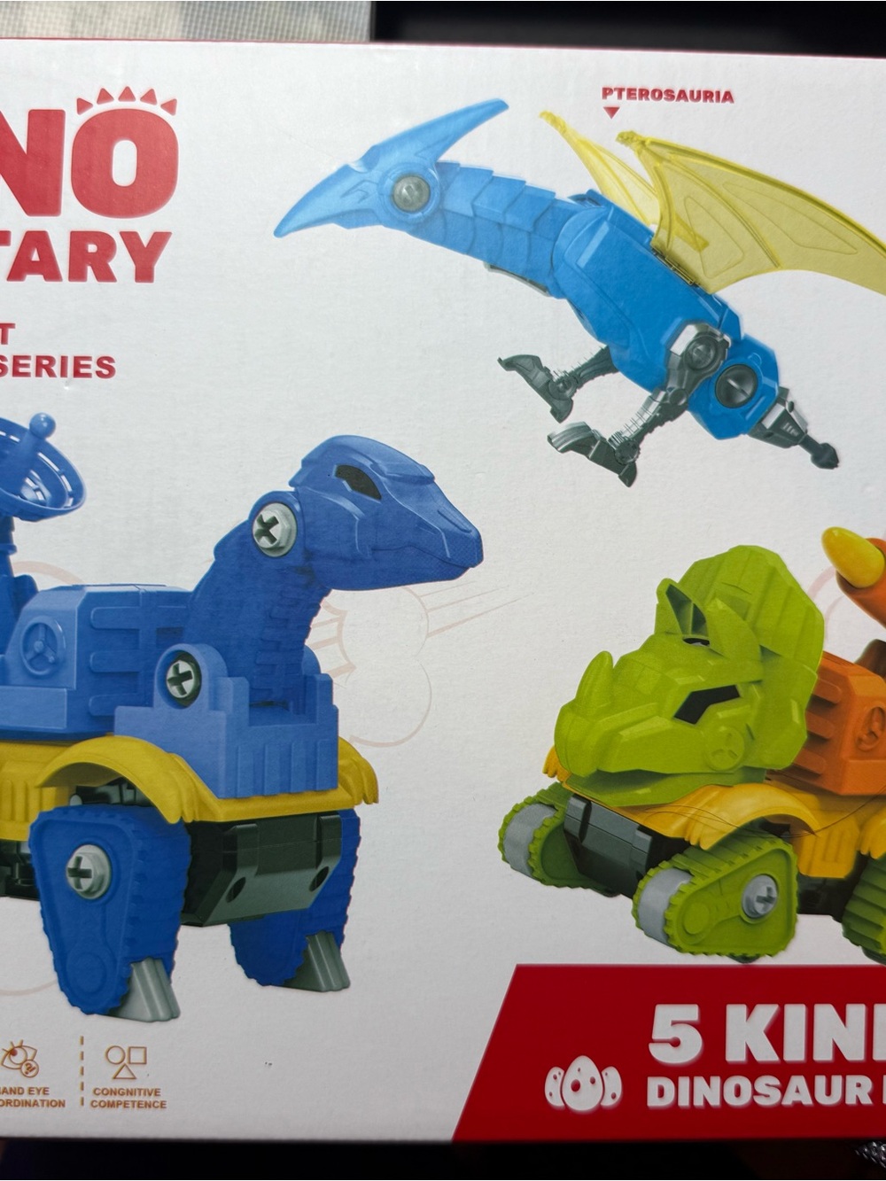 Kids Dino Military take a part Dinosaur series